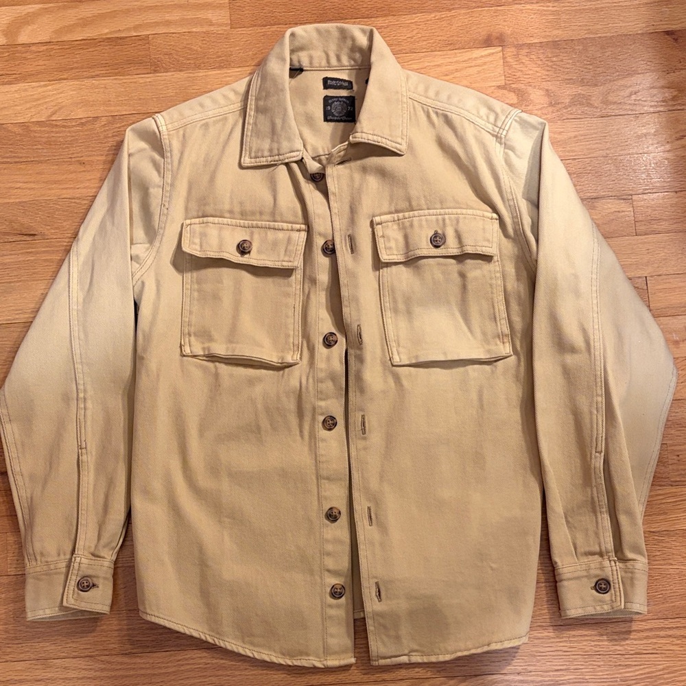 Buffalo David Bitton Yellow Denim Jacket